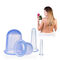 Body Vacuum Therapy Silicone Facial Cupping Set พรีเมี่ยม โปร่งใส